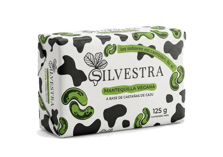 Pan de mantequilla vegana Silvestra, 125 g